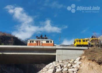 Odrađeno testiranje pruge u Jablanici – uskoro bi trebala biti puštena u promet