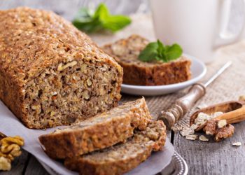 Zdravi banana kruh bez brašna i šećera