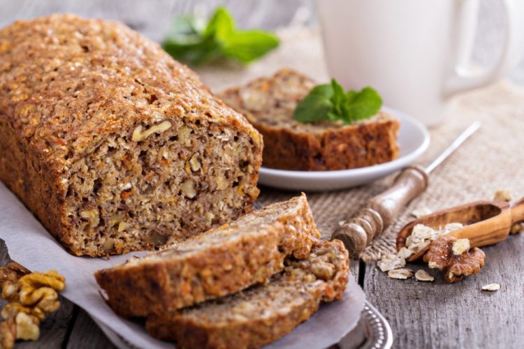 Zdravi banana kruh bez brašna i šećera