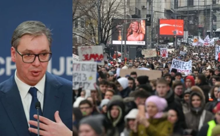 Dok tisuće prosvjeduju protiv njega, Vučić poziva na formiranje narodnog pokreta!