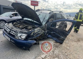 (VIDEO) Pojavila se snimka prometne nesreće na Buni u Mostaru