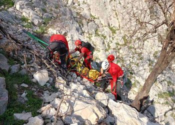 GSS Mostar spasio ozlijeđenog penjača