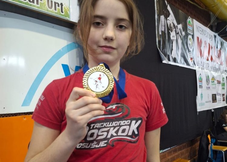 Anamarija Miličević iz Posušja najbolja juniorka na taekwondo natjecanju