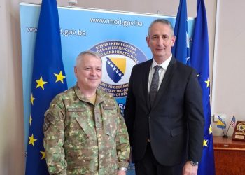 Slaven Galić sa novim zapovjednikom EUFOR-a: Najpouzdaniji jamac sigurnosti u ovom području