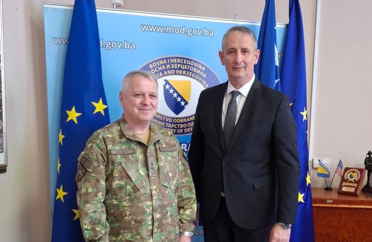 Slaven Galić sa novim zapovjednikom EUFOR-a: Najpouzdaniji jamac sigurnosti u ovom području