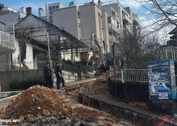 (FOTO) Zbog radova se oteženo prometuje u središtu Širokog Brijega