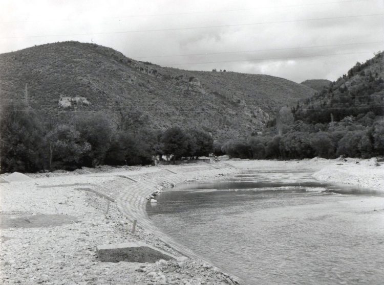 Široki Brijeg: Radovi u koritu Lištice davne 1978. godine