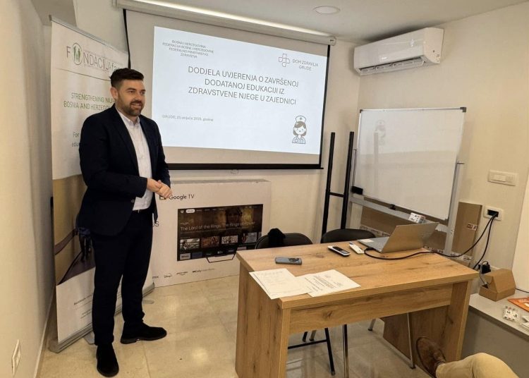 U Grudama održana svečana dodjela uvjerenja za medicinske sestre i tehničare iz ŽZH