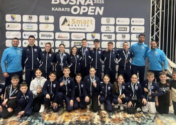 Karate klub Široki Brijeg uspješan na Bosna Open sa 13 medalja te 9 finala