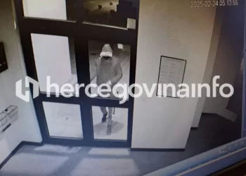 Nadzorne kamere snimile osumnjičenog za podmetanje požara u Mostaru