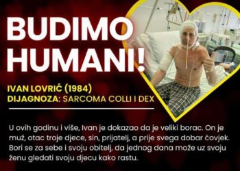 Široki Brijeg: Humanitarna akcija za Ivana Lovrića iz Uzarića