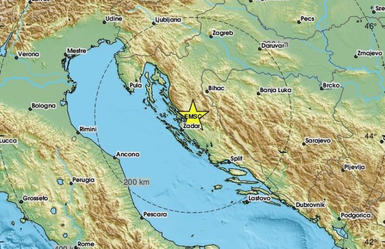 Snažan potres pogodio Dalmaciju: “Cijela kuća se tresla”