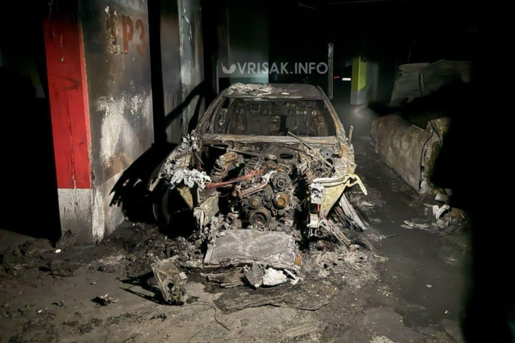 U garaži zgrade u Mostaru izgorilo auto Veležova nogometaša?