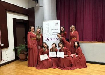 Ženskoj klapi Zvizdan iz Posušja dvije zlatne nagrade na natjecanju ‘Dalmata’