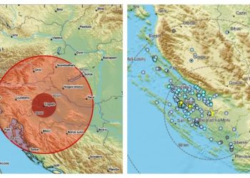 U razmaku od svega nekoliko minuta dva potresa zatresla prvo Zagreb, a onda i Zadar