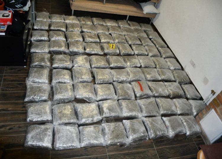 Sarajevo: Policija zaplijenila drogu vrijednu više od milijun KM, uhićen diler s arsenalom oružja