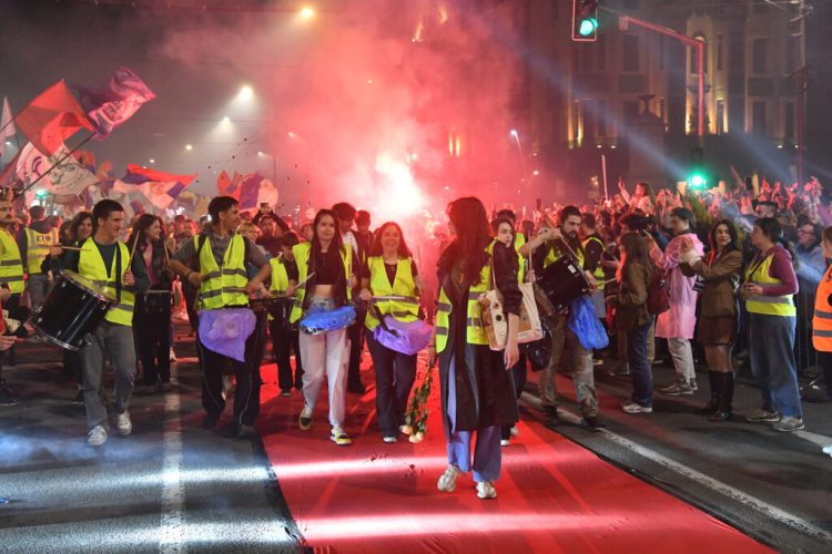 Potresno: Evo šta su studenti redari u Srbiji na ruke ispisali