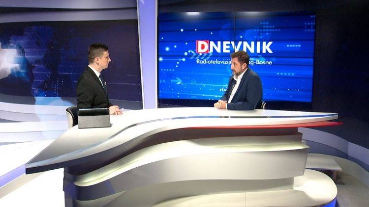 Gradonačelnik Mostara Mario Kordić gostovao u Dnevniku RTV HB