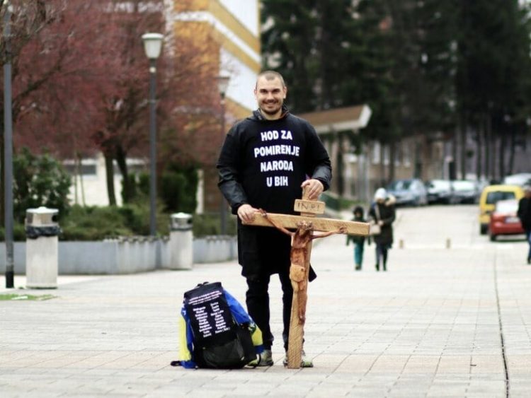 Poziv na sudjelovanje u najdužoj dionici križnog puta kroz BiH s Josipom Jelinićem
