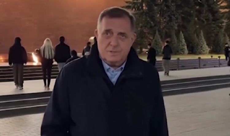 “Dodikov GPS signal Moskva, Beograd, Izrael… BiH? ‘Nema signala'”, evo odakle se javio