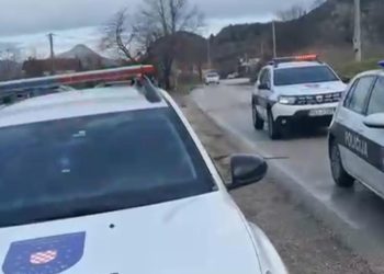 (VIDEO) Ljubuški: Nakon filmske potjere sletio s ceste