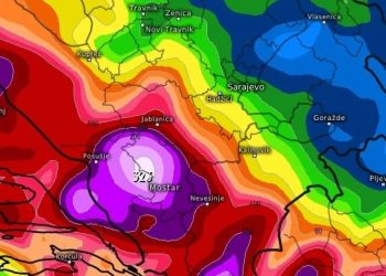Najavljeno veliko nevrijeme u Hercegovini, građani pozvani na oprez