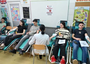 Širokobriješki gimnazijalci darovali 43 doze krvi