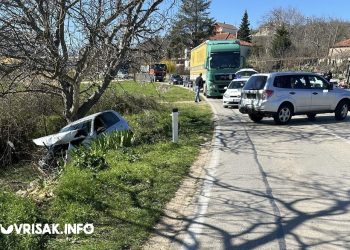 Prometna nezgoda u Knešpolju kod Širokog Brijega