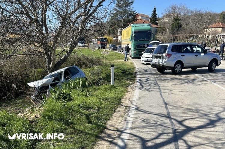 Prometna nezgoda u Knešpolju kod Širokog Brijega