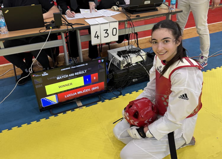Posušanka Lucija Miličević juniorska prvakinja BiH