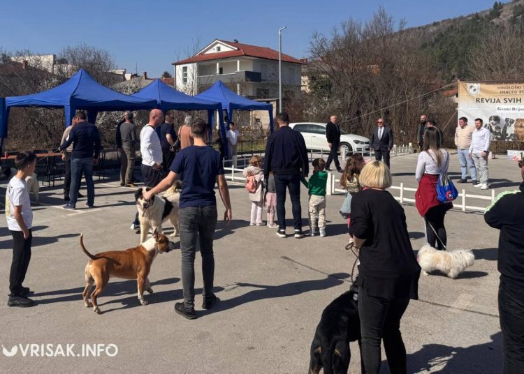 U Širokom Brijegu održana revija pasa