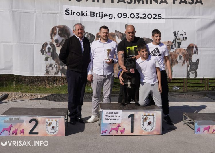 U Širokom Brijegu održana revija pasa