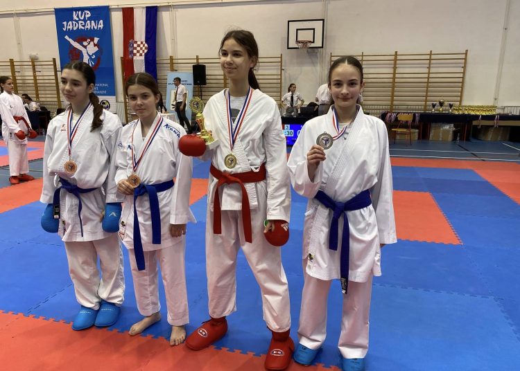 Karate klub Široki na Kupu Jadrana osvojio 29 medalja
