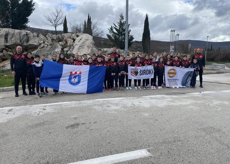 Karate klub Široki na Kupu Jadrana osvojio 29 medalja