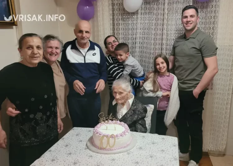 Široki Brijeg: Ljubica Bošnjak iz Prova proslavila 100. rođendan