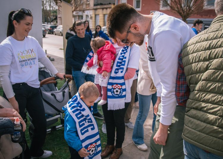 NK Široki Brijeg iznenadio djecu s Down sindromom