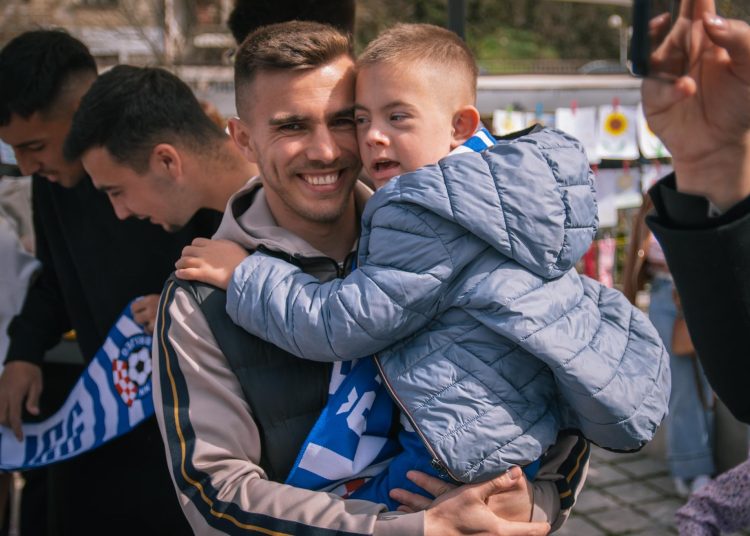 NK Široki Brijeg iznenadio djecu s Down sindromom
