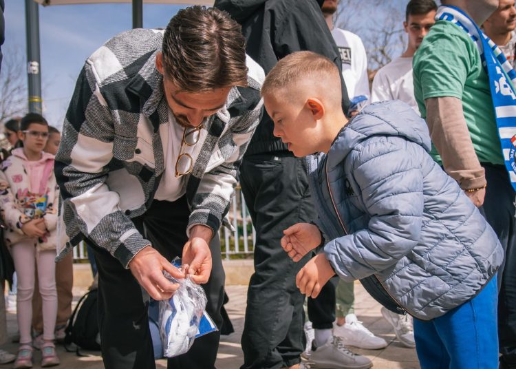 NK Široki Brijeg iznenadio djecu s Down sindromom