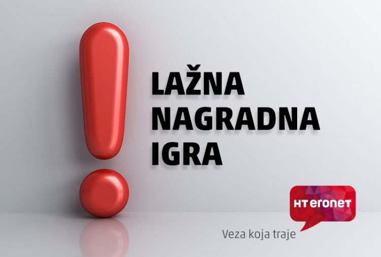 HT Eronet upozorio korisnike na lažne nagradne igre na internetu