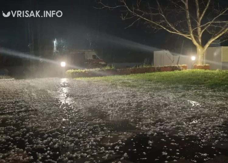 Olujno nevrijeme zahvatilo Široki Brijeg