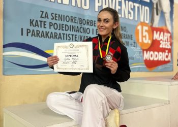Širokobriježanka Anđela Soldo seniorska viceprvakinja Bosne i Hercegovine