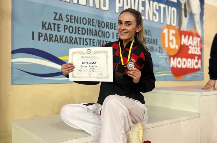 Širokobriježanka Anđela Soldo seniorska viceprvakinja Bosne i Hercegovine
