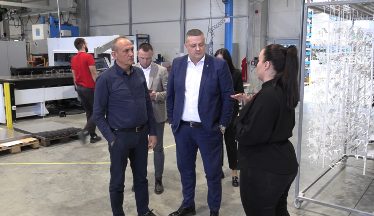 Federalni ministar posjetio širokobriješki TEM Mandeks, Miles iz Čitluka te Tehnološki park Posušje