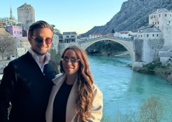 Ivan Rakitić sa suprugom posjetio Mostar