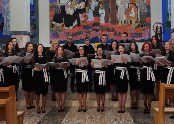 Etno skupina Čuvarice iz Rame u četvrtak na Kočerinu