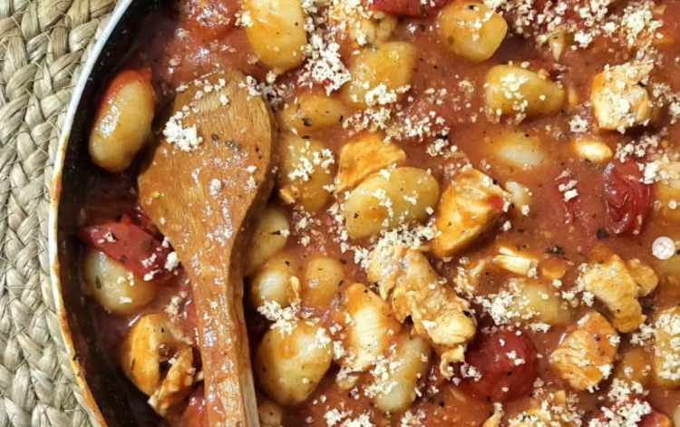 Recept za njoke s piletinom, cherry rajčicama i parmezanom