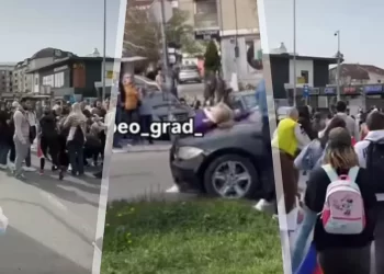 U Srbiji se zabio autom u prosvjednike, više ozlijeđenih