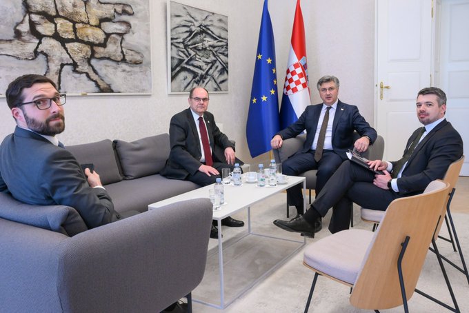 Visoki predstavnik za BiH Christian Schmidt sastao se s Andrejom Plenovićem