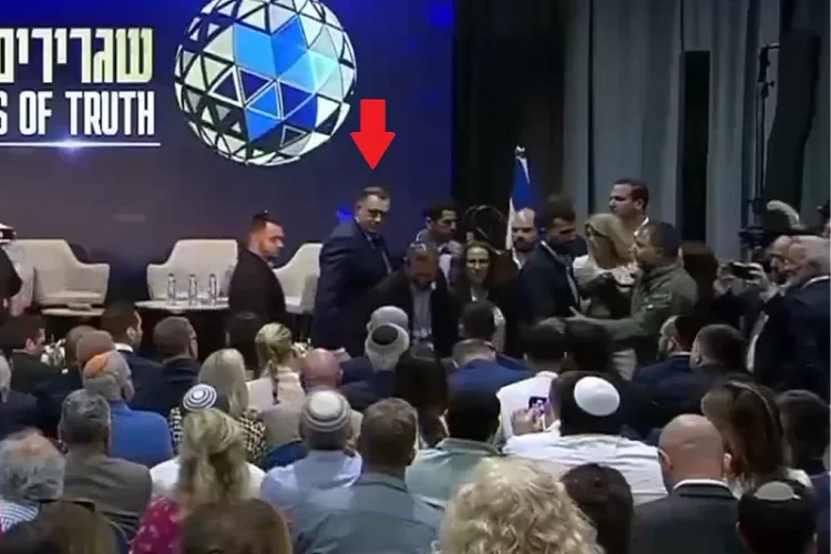 (VIDE) Diplomatski gaf: Dodik sjeo pored Netanjahua pa ga premjestili