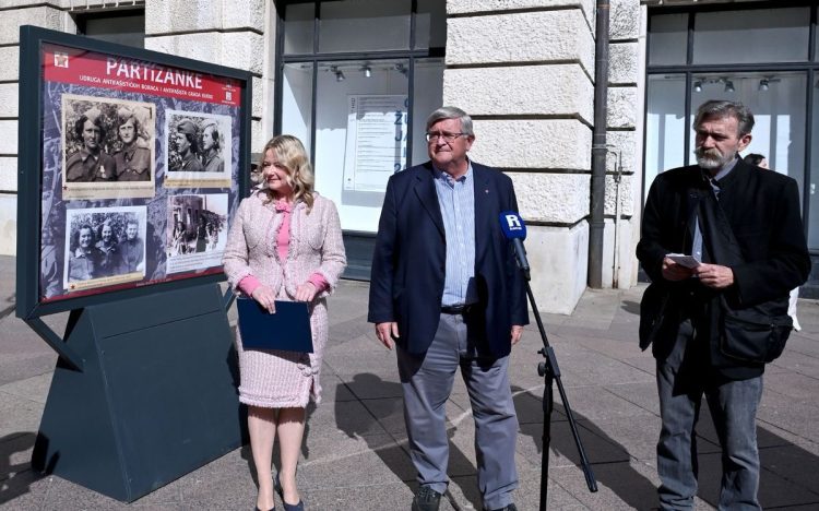 Obersnel i ekipa organizirali izložbu ‘Partizanke’: Branio Vjeru Andrijić i spominjao Široki Brijeg